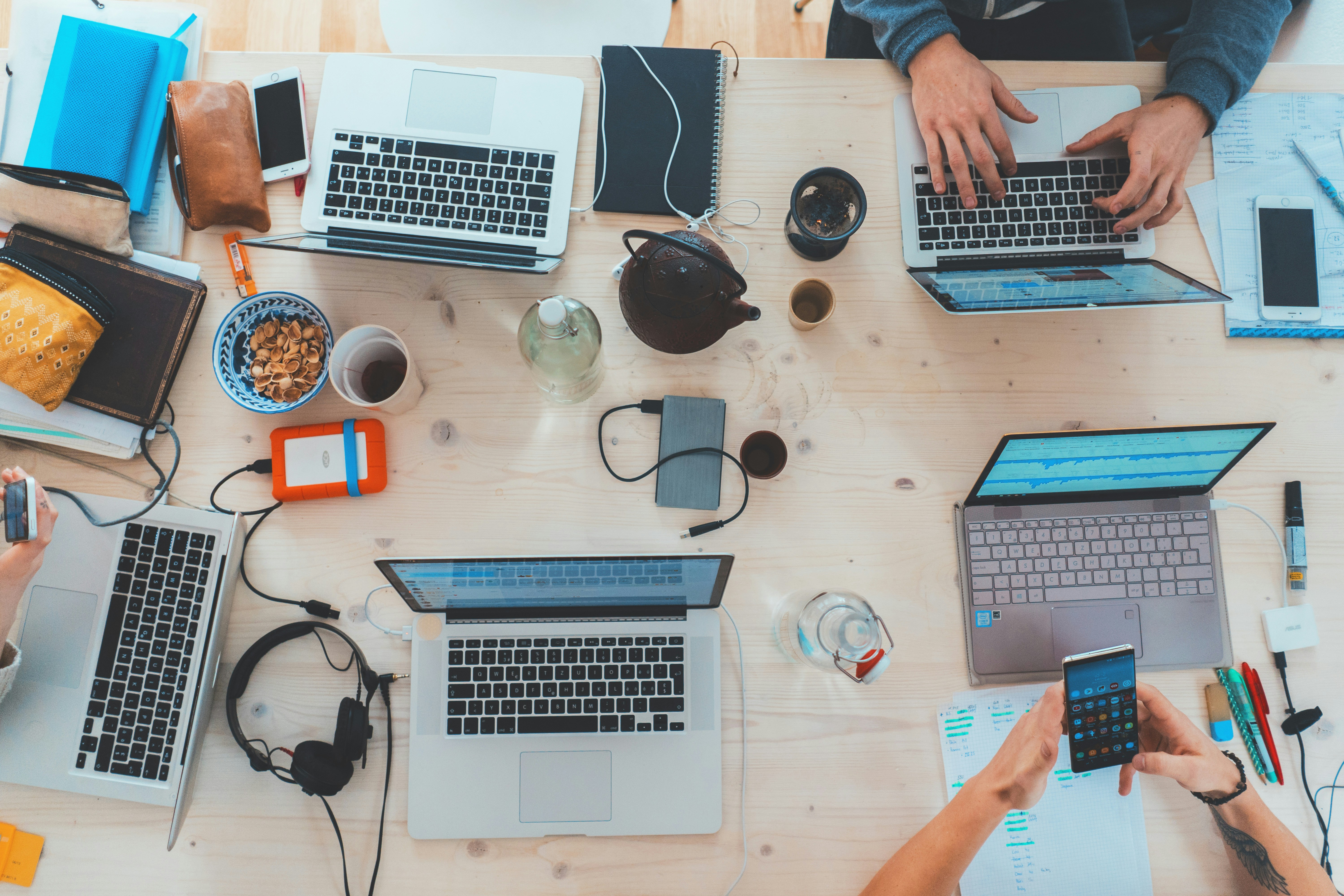 Small business planning session